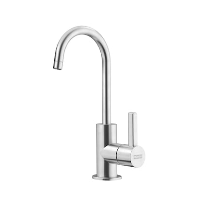 Franke 8.75-In Single Handle Cold Water Filtration Faucet In Stainless Steel,  UNJ-FW-304